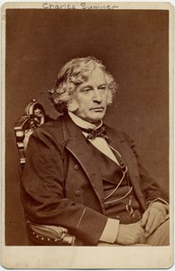 Charles Sumner (1811-74), US Senator by American Photographer